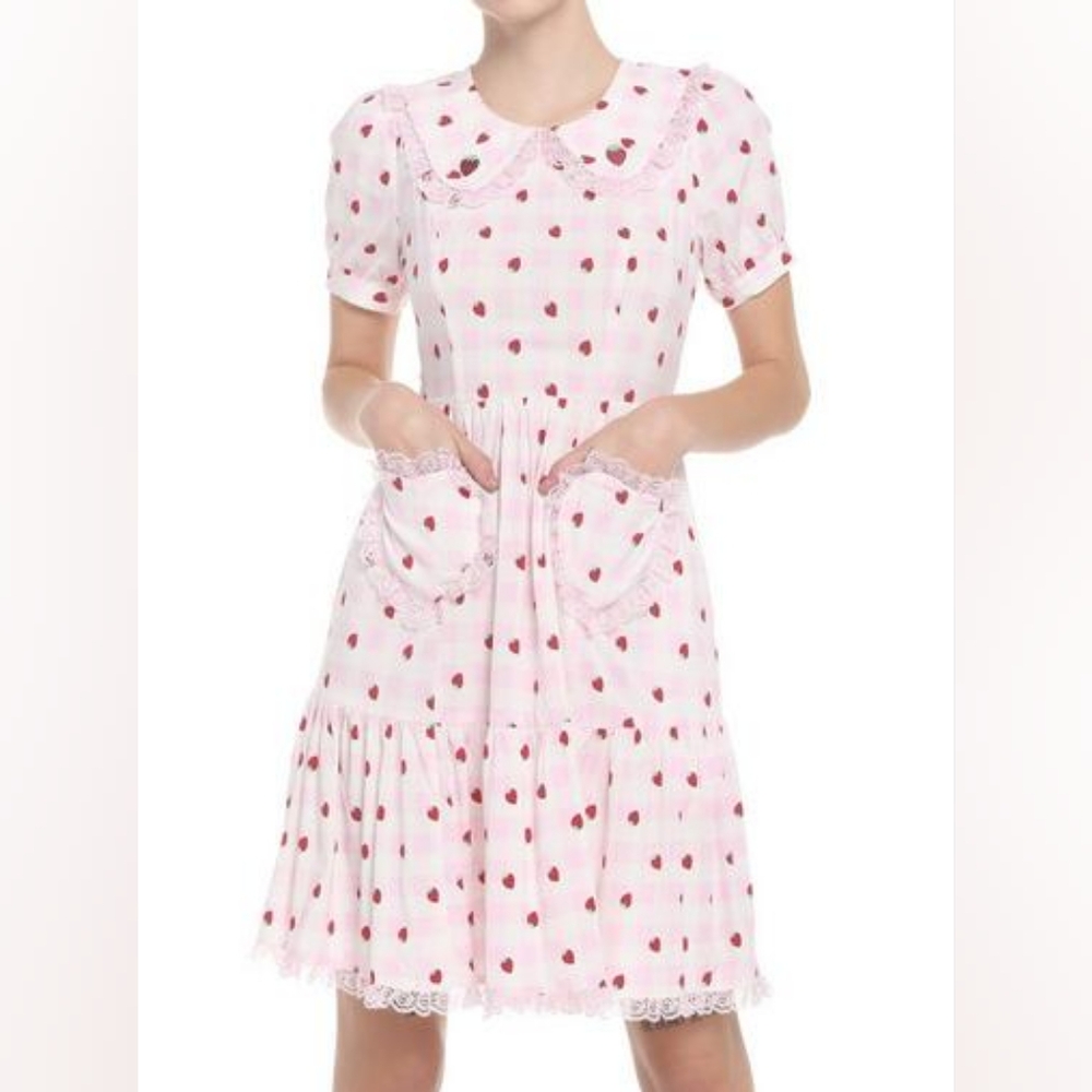 Sweet Society Strawberry Dress medium